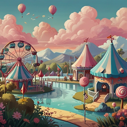 Candy Cloud Carnival Glorion Online Casino