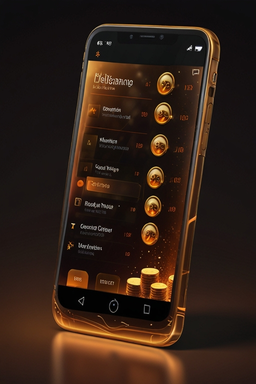 Smartphone mit Glorion Casino App